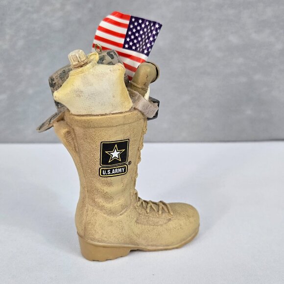 U S Army Airborne Stickers, Decals, Patch & Resin Army Boot Ornament - Picture 12 of 14
